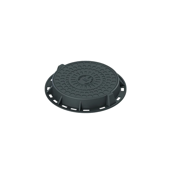 Люк чугунный тип ТМР (С250)-1-60 с пазом под РТИ