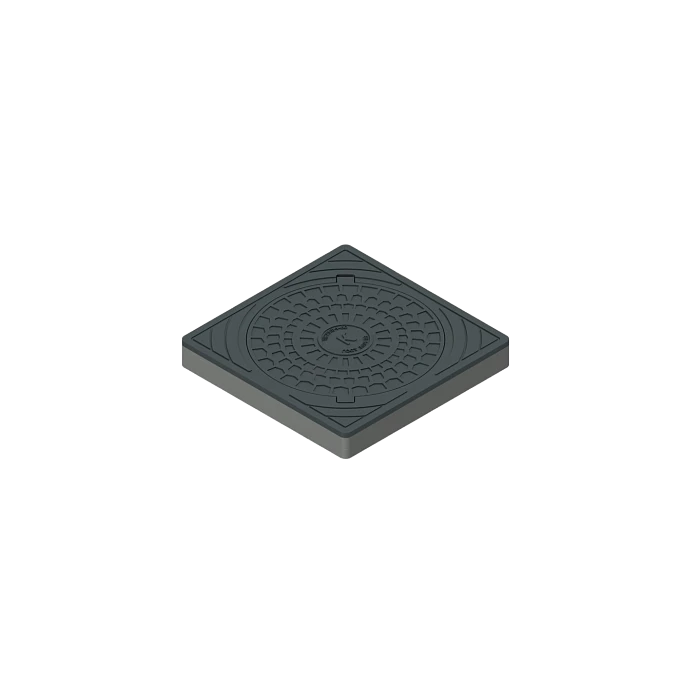 Люк квадратный тип ТМР (С250)-8.1-60 (75х75)