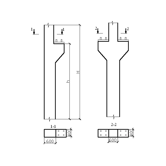 Колонна железобетонная 8к 132-5